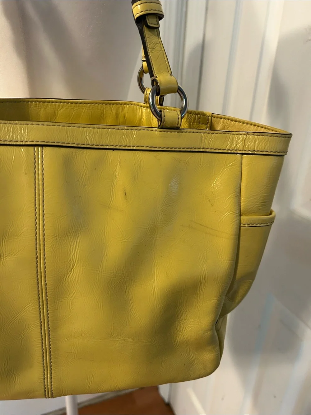 Coach shoulder tote